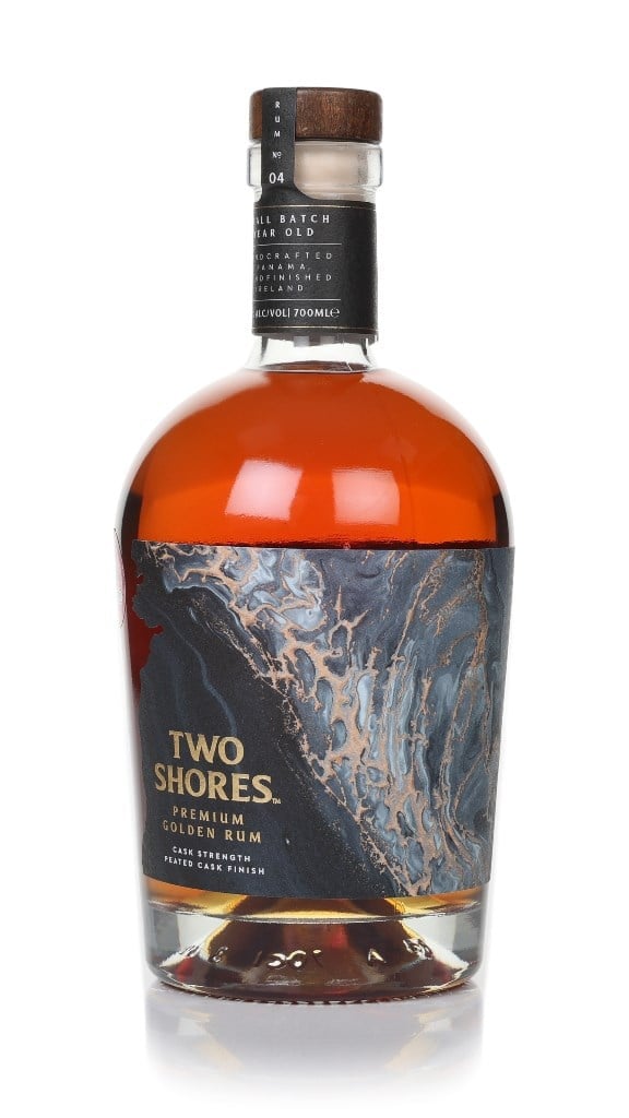 Two Shores Rum - Cask Strength (Peated Cask Finish) 70cl