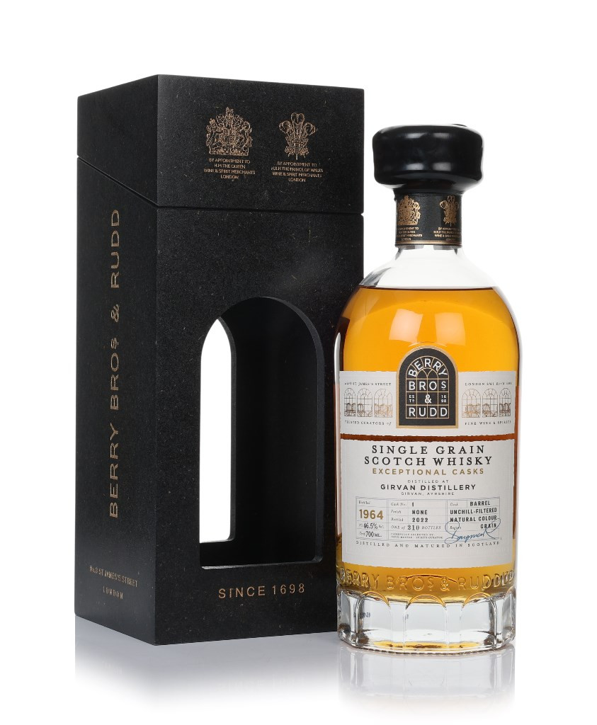 Girvan 1964 (cask 1) (bottled 2022) - Exceptional Cask (Berry Bros. & Rudd) 70cl