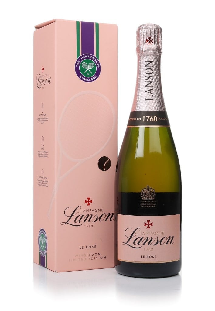 Lanson Le Rosé Champagne - Wimbledon 2022 Edition 75cl