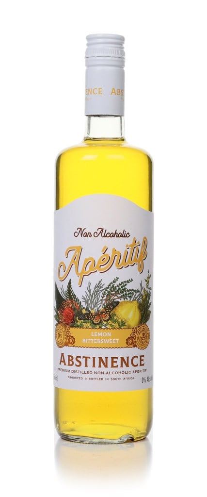 Abstinence Lemon Non-Alcoholic Aperitif 75cl