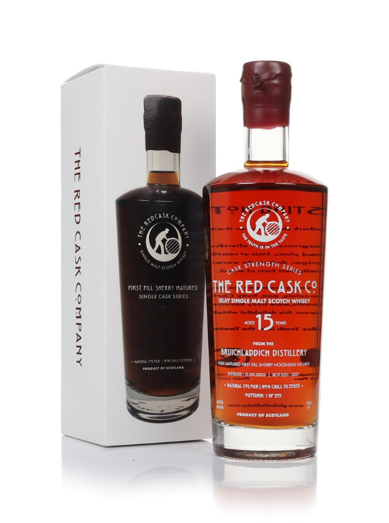 Bruichladdich 15 Year Old 2005 (cask 1403) - The Red Cask Co. 70cl