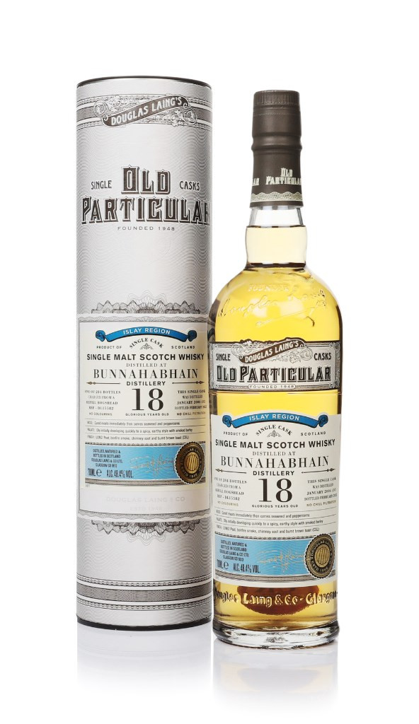 Bunnahabhain 18 Year Old 2004 (cask 15582) - Old Particular (Douglas Laing) 70cl