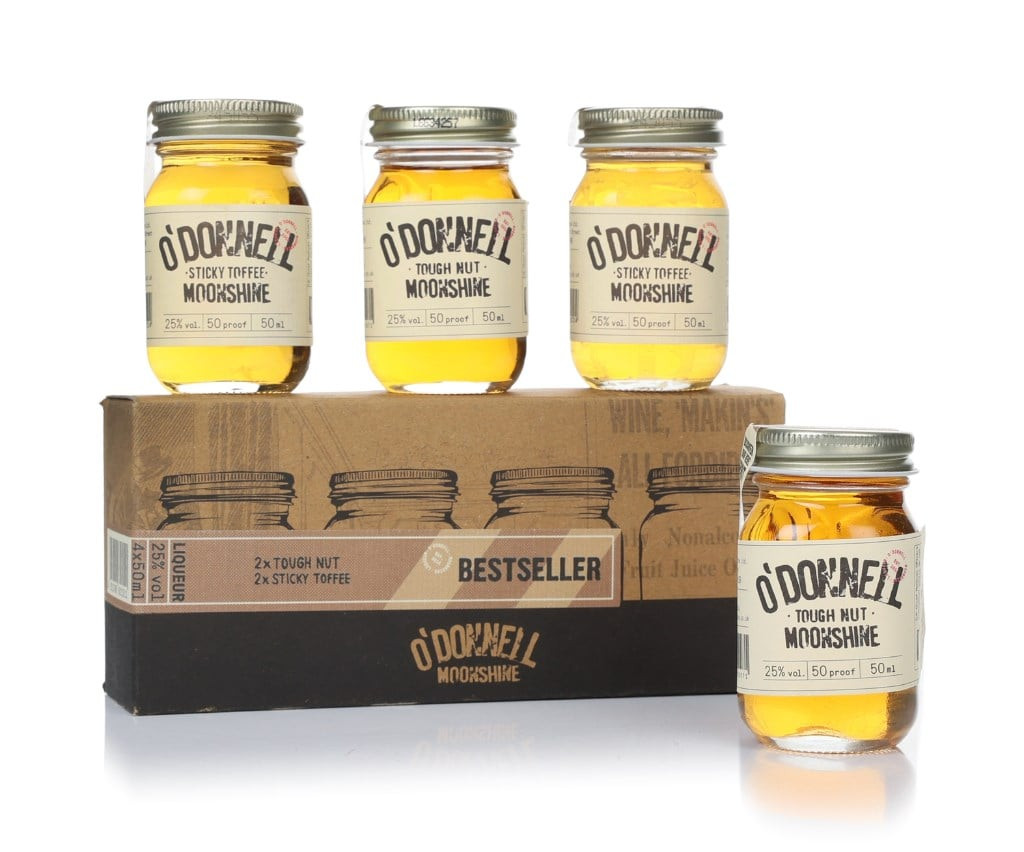 O'Donnell Moonshine Bestseller Miniature Gift Set (4 x 50ml) 20cl