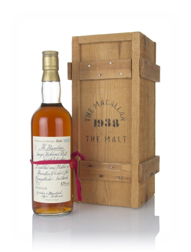 Macallan 1938 (bottled 1980s) - Gordon & MacPhail 75cl