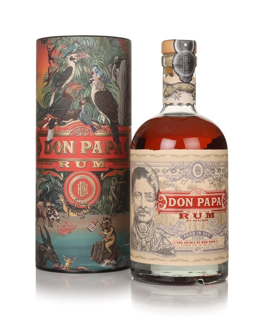 Don Papa Rum With Negros Island Canister 70cl