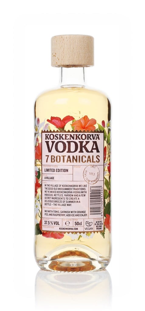 Koskenkorva Vodka 7 Botanicals 50cl