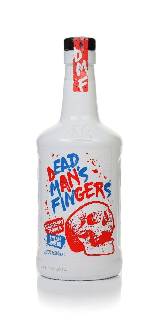 Dead Man's Fingers Strawberry Tequila Cream Liqueur 70cl