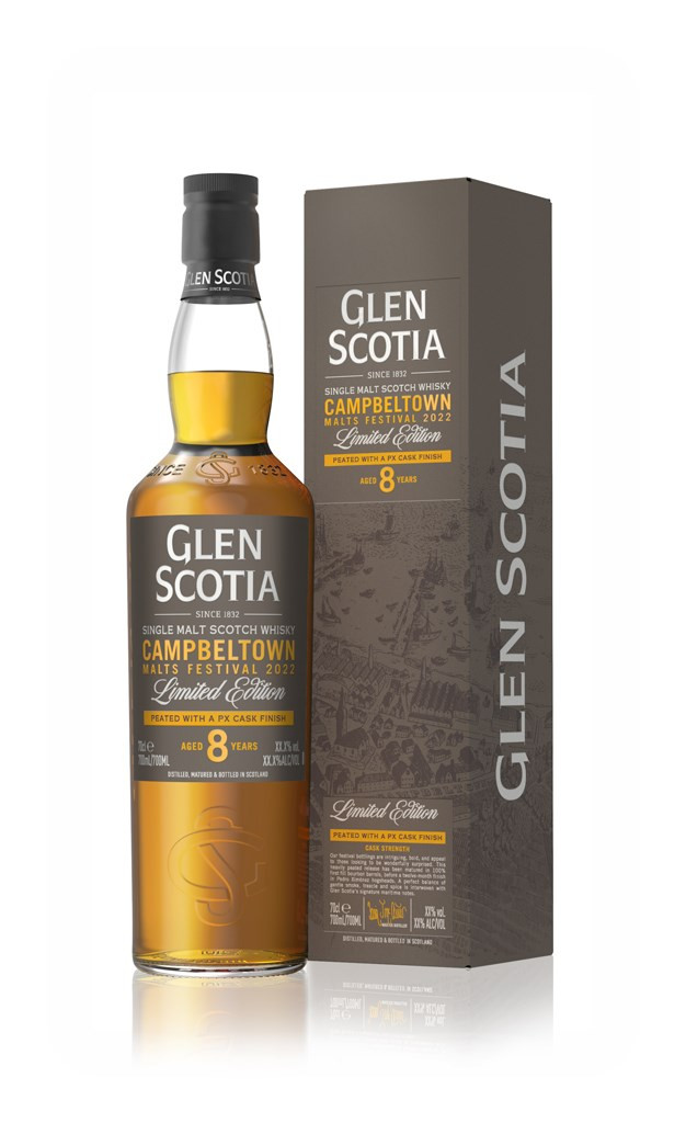 Glen Scotia 8 Year Old (Peated PX Cask Finish) - Campbeltown Malts Festival 2022 70cl