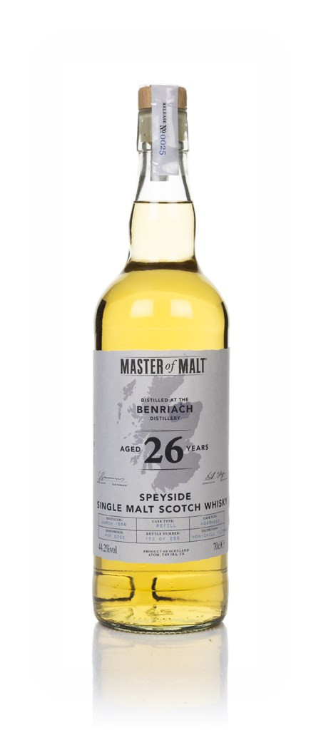 Benriach 26 Year Old 1996 (Master of Malt) 70cl