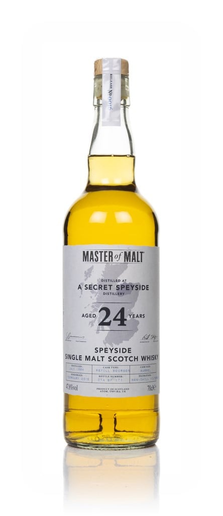Speyside Secret Distillery 24 Year Old 1994 (Master of Malt) 70cl