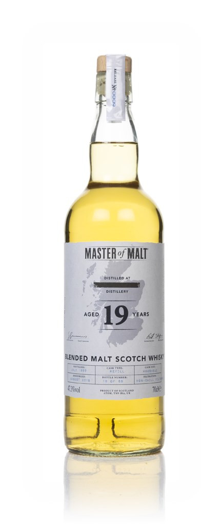 Blended Malt 19 Year Old 1999 (Master of Malt) 70cl