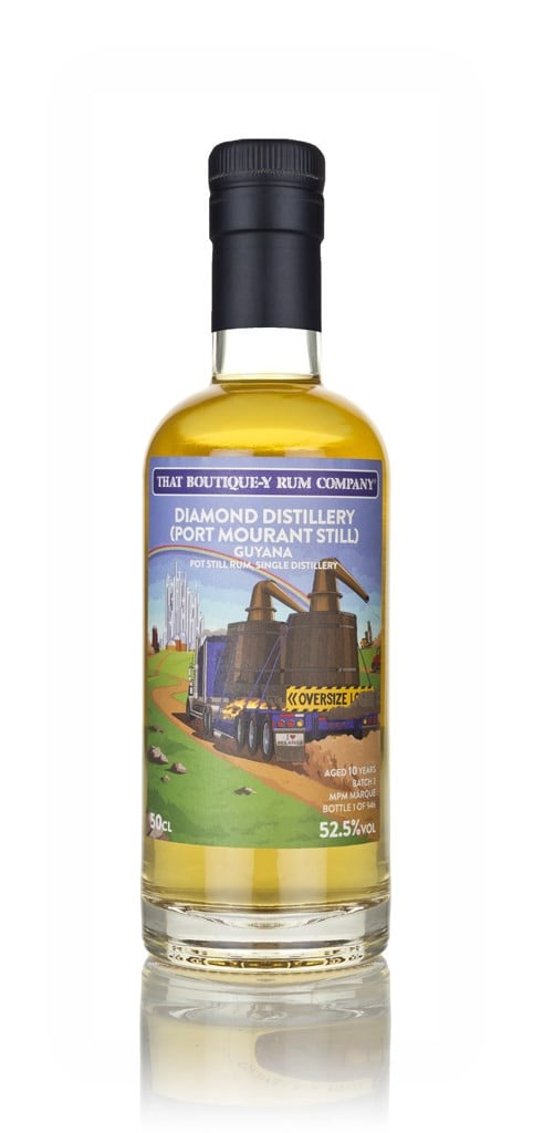 Diamond Distillery (Port Mourant Still) 10 Year Old (That Boutique-y Rum Company) 50cl