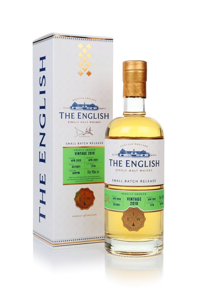The English 2010 Heavily Smoked 70cl