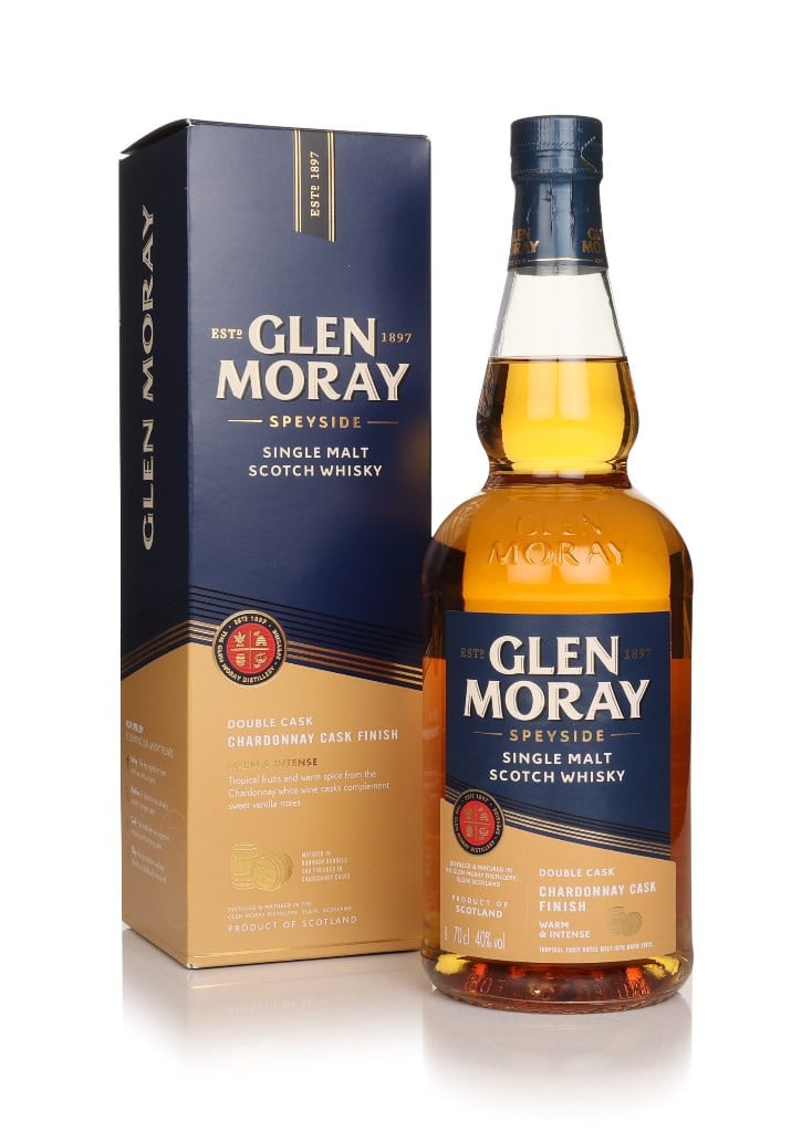 Glen Moray Chardonnay Cask Finish - Elgin Classic 70cl