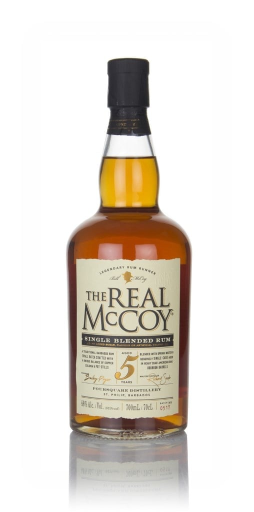 The Real McCoy 5 Year Old Single Blended Rum 70cl