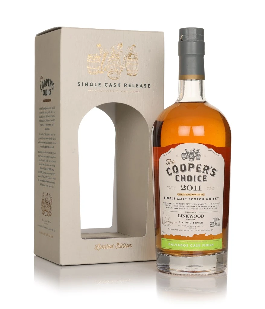 Linkwood 11 Year Old 2011 (cask 303534) - The Cooper's Choice (The Vintage Malt Whisky Co.)