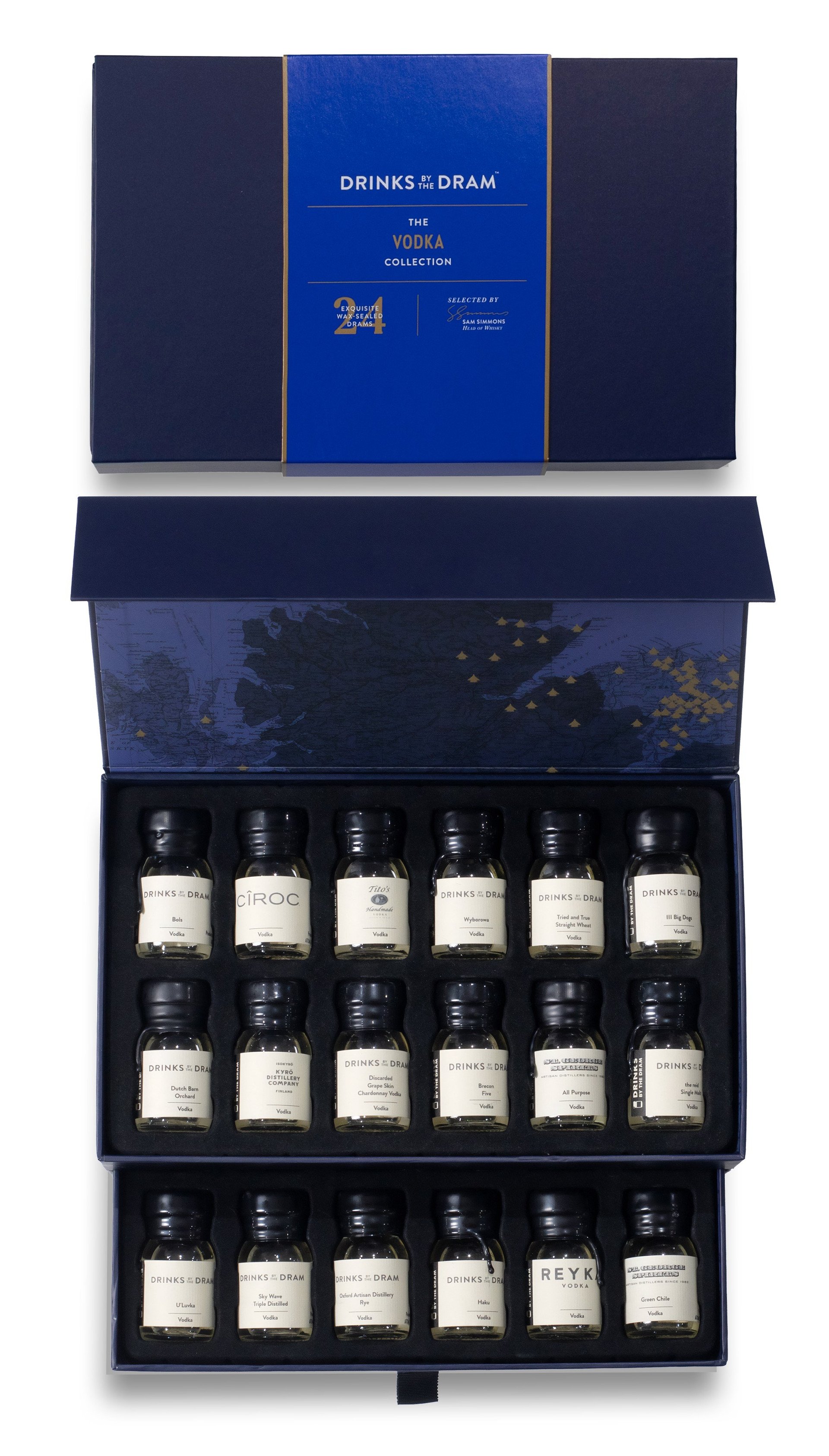 The Vodka 24 Dram Collection