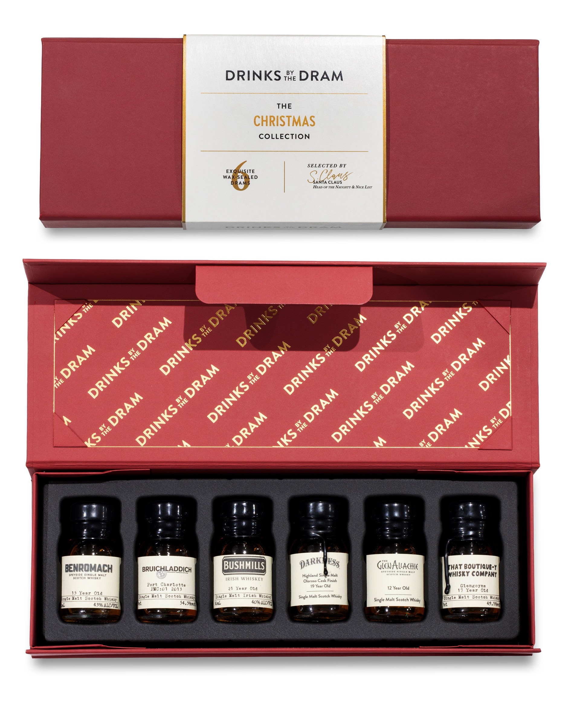 The Christmas Premium Whisky 6 Dram Tasting Set