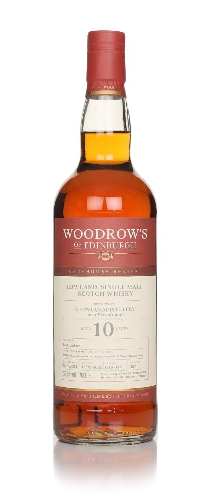 Lowland (Pencaitland) 10 Year Old - Woodrow's of Edinburgh 70cl