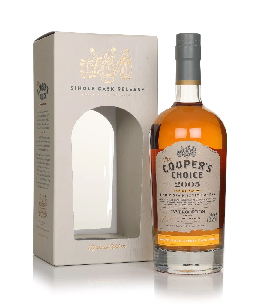 Invergordon 19 Year Old 2005 - The Cooper's Choice (The Vintage Malt Whisky Co.)
