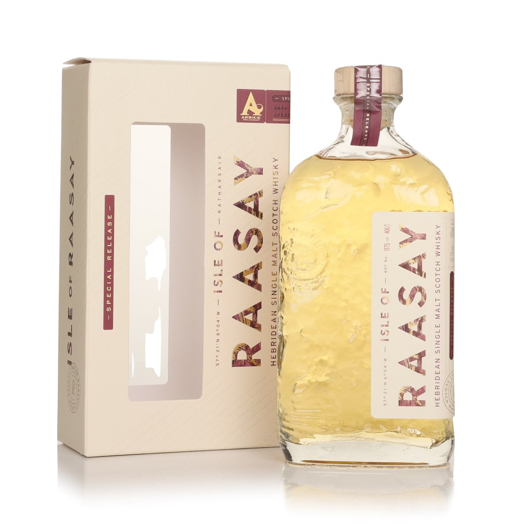 Isle of Raasay Single Malt (Made with Arbikie Barley) 70cl Whisky