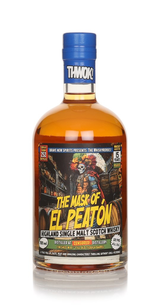 Undisclosed Highland Distillery 15 Year Old - Whiskyheroes (Brave New Spirits) 70cl