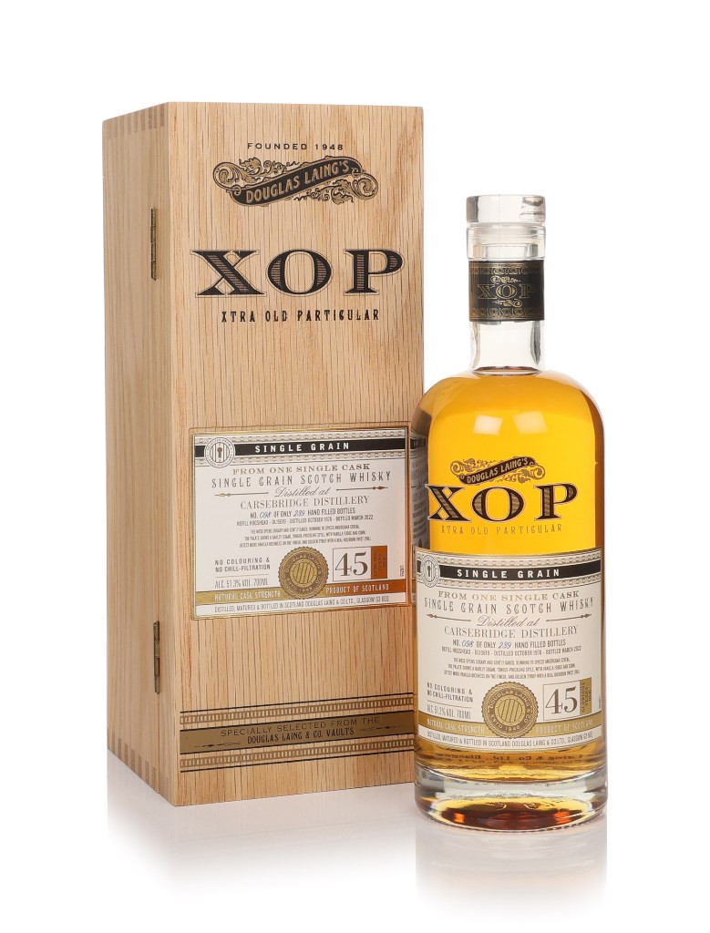 Carsebridge 45 Year Old 1976 (cask 15619) - Xtra Old Particular (Douglas Laing) 70cl