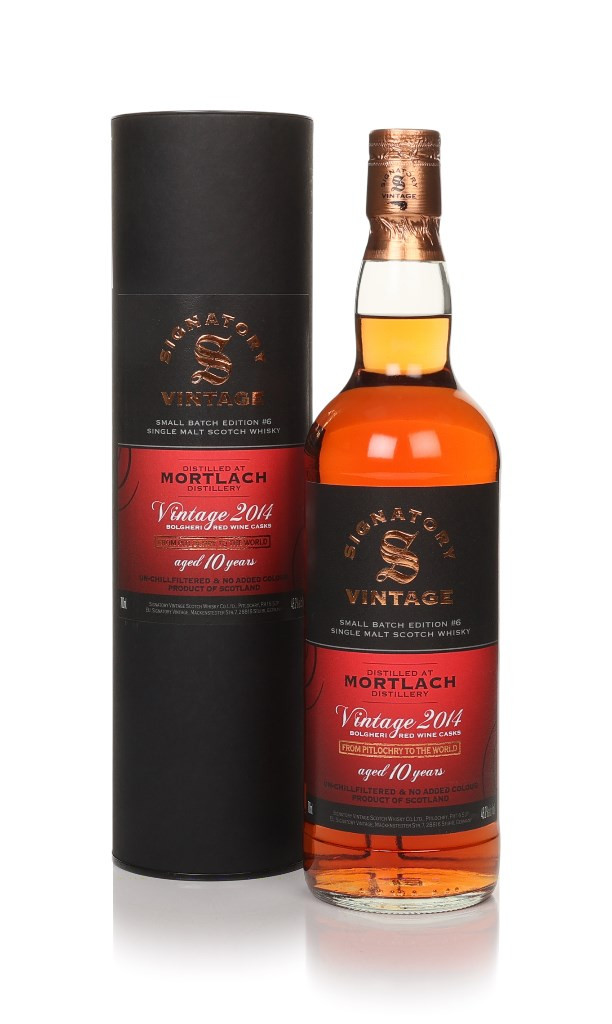 Mortlach 10 Year Old 2014 - Small Batch Edition #6 (Signatory)
