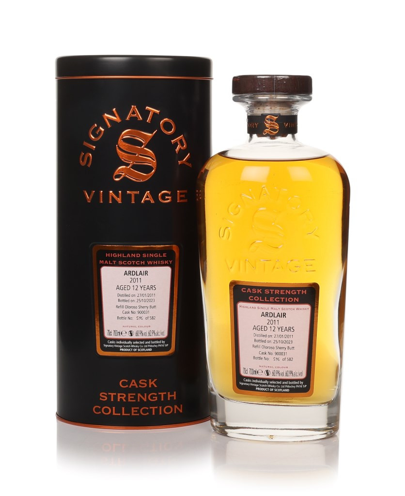 Ardlair 12 Year Old 2011 (cask 900031) - Cask Strength Collection (Signatory)