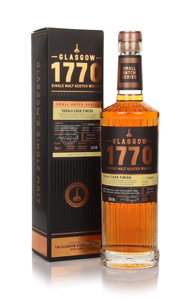 Glasgow 1770 Tokaji Cask Finish (Peated) 70cl