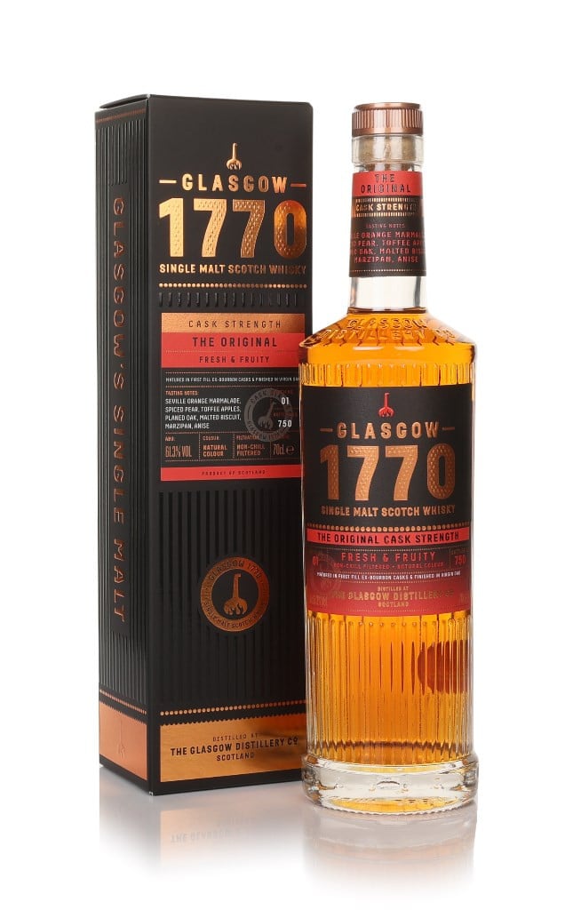 Glasgow 1770 The Original Cask Strength Batch 01 70cl