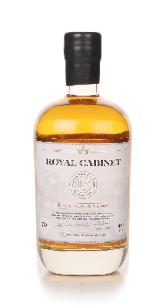 Royal Cabinet 18 Year Old Blended Scotch Whisky - Ambassador's Collection 70cl