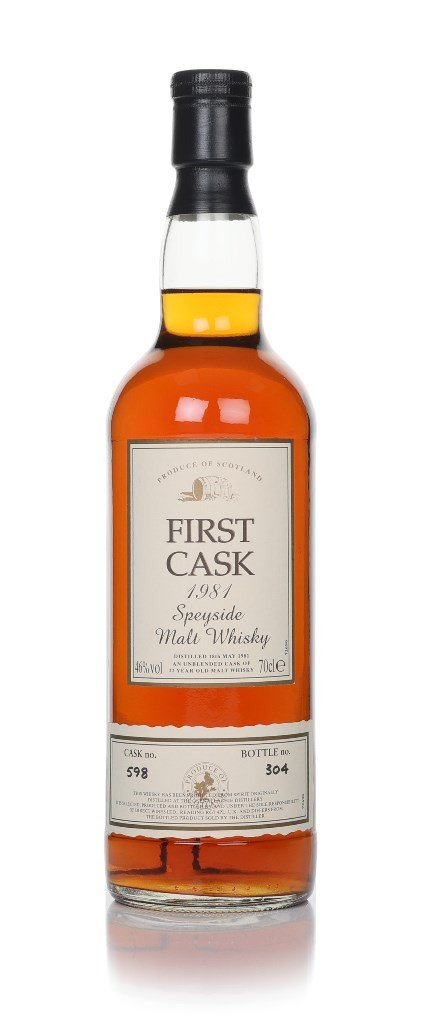 Glenallachie 22 Year Old 1981 (cask 598) - First Cask