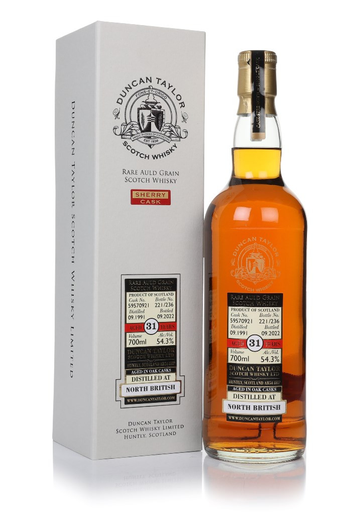 North British 31 Year Old 1991 (cask 59570921) - Rare Auld (Duncan Taylor) 70cl