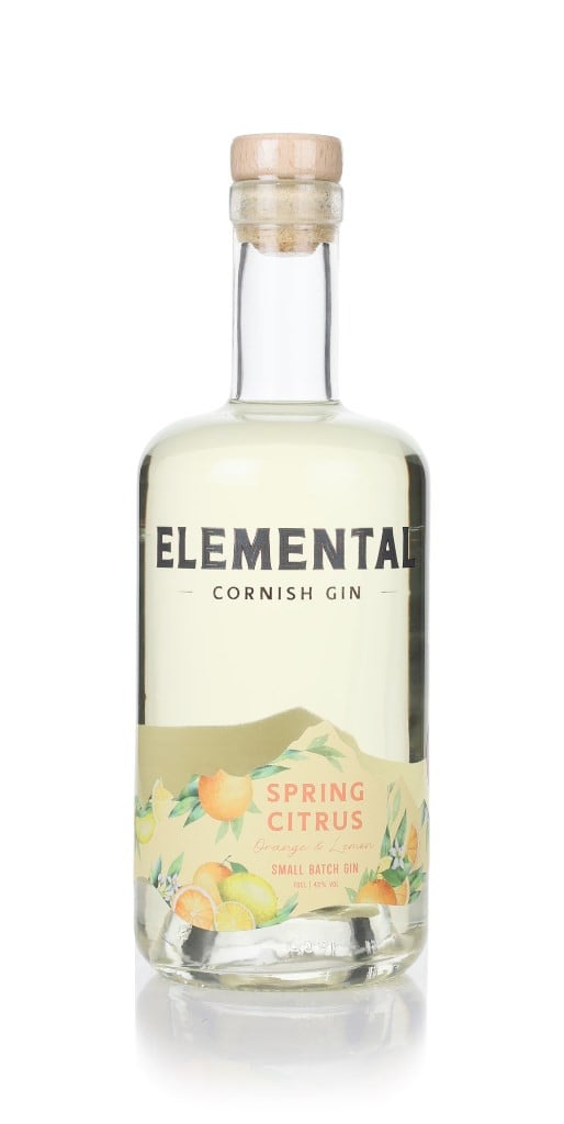 Elemental Spring Citrus Cornish Gin 70cl