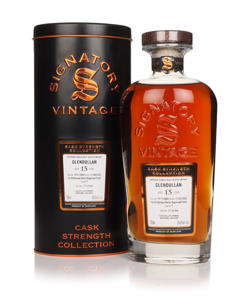 Glendullan 15 Year Old 2009 (cask 9) - Cask Strength Collection (Signatory) 70cl