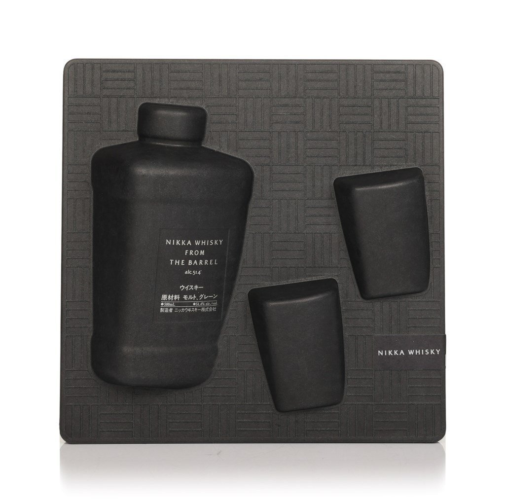 Nikka From The Barrel Silhouette Gift Set with 2x Glasses 50cl