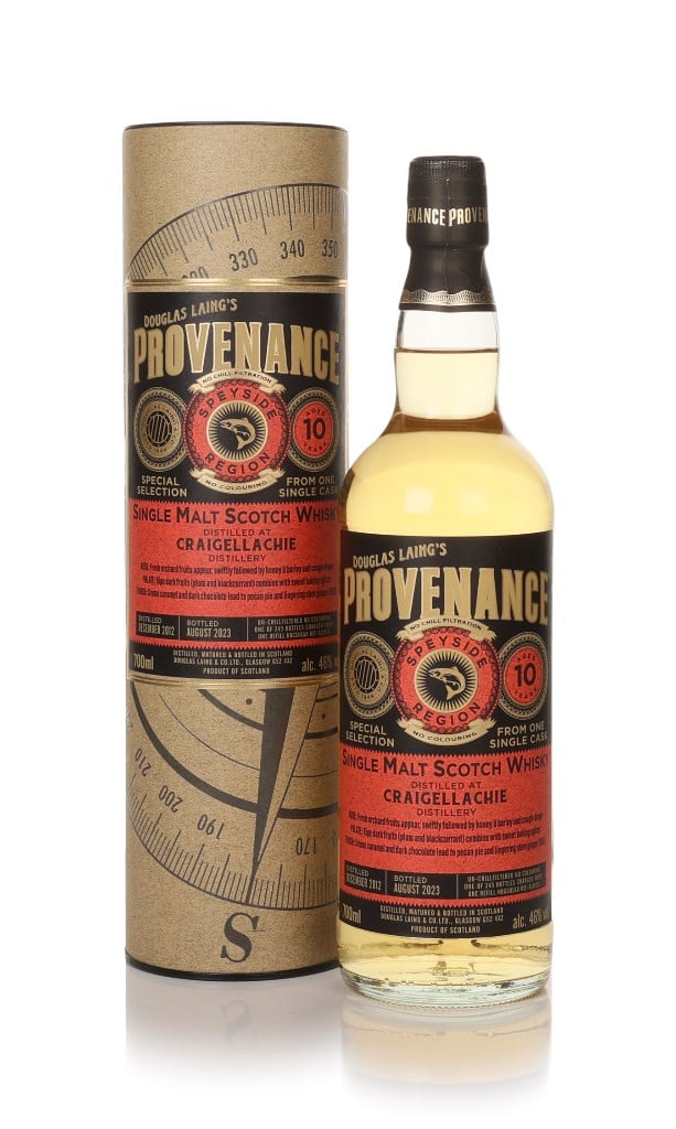 Craigellachie 10 Year Old 2012 (cask 18155) - Provenance (Douglas Laing) 70cl