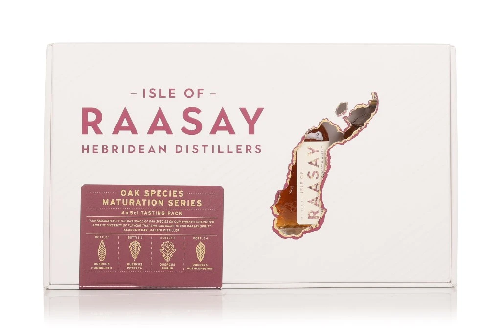 Isle of Raasay Oak Species Maturation Series Tasting Set