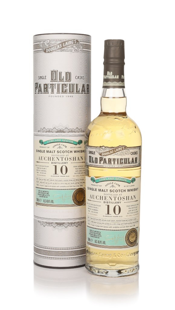Auchentoshan 10 Year Old 2013 (cask 18160) - Old Particular (Douglas Laing) 70cl