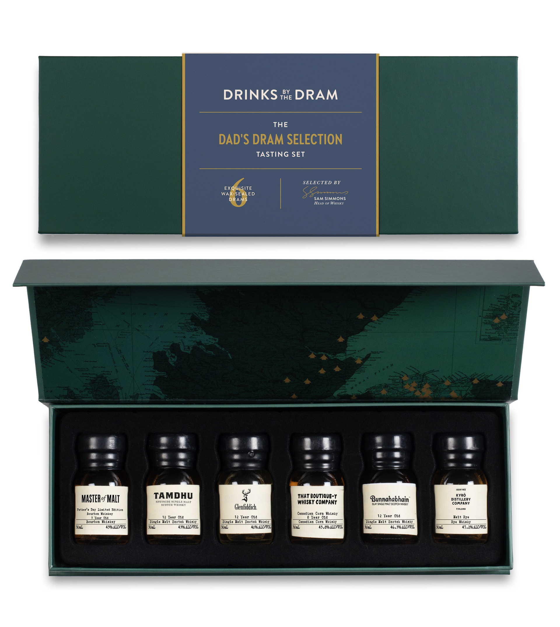 Dad's Whisky Tasting Set - Green