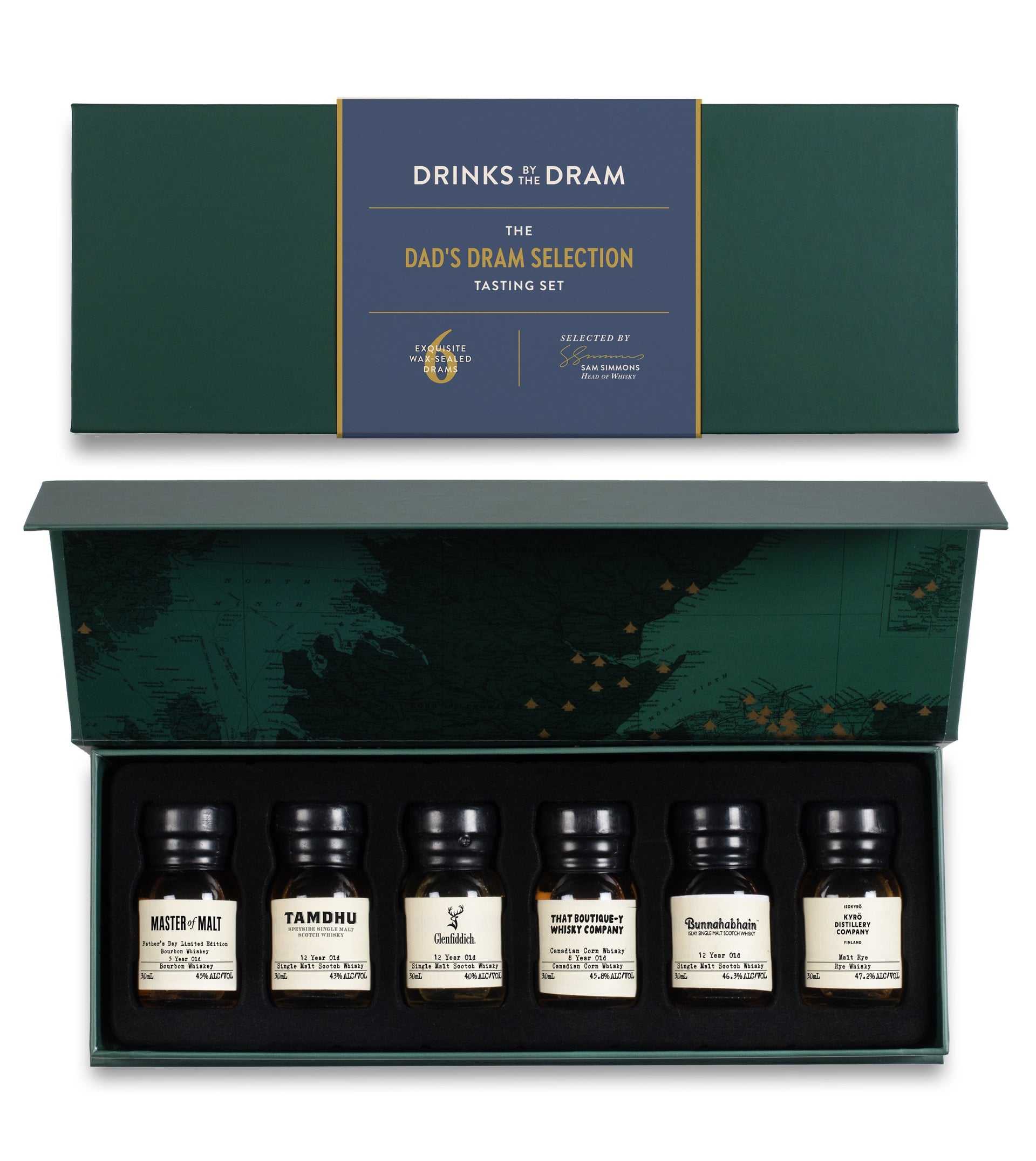 Dad's Whisky Tasting Set - Green