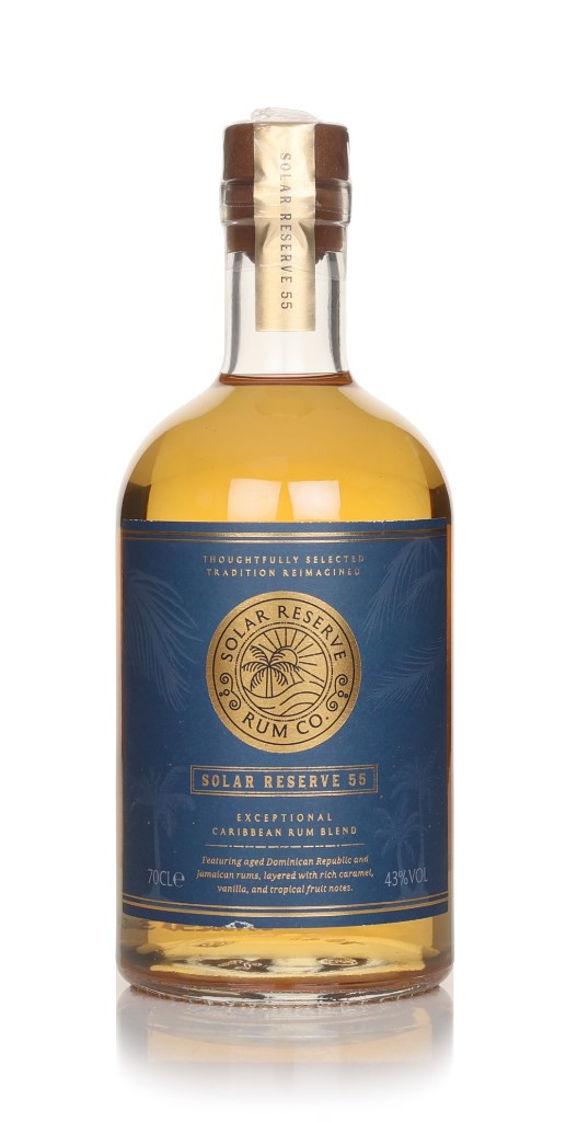 Solar Reserve 55 Exceptional Caribbean Rum Blend 70cl