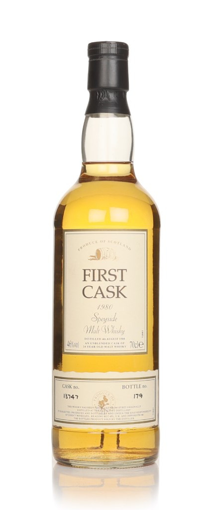 Glenlivet 24 Year Old 1980 (cask 13747) - First Cask 70cl