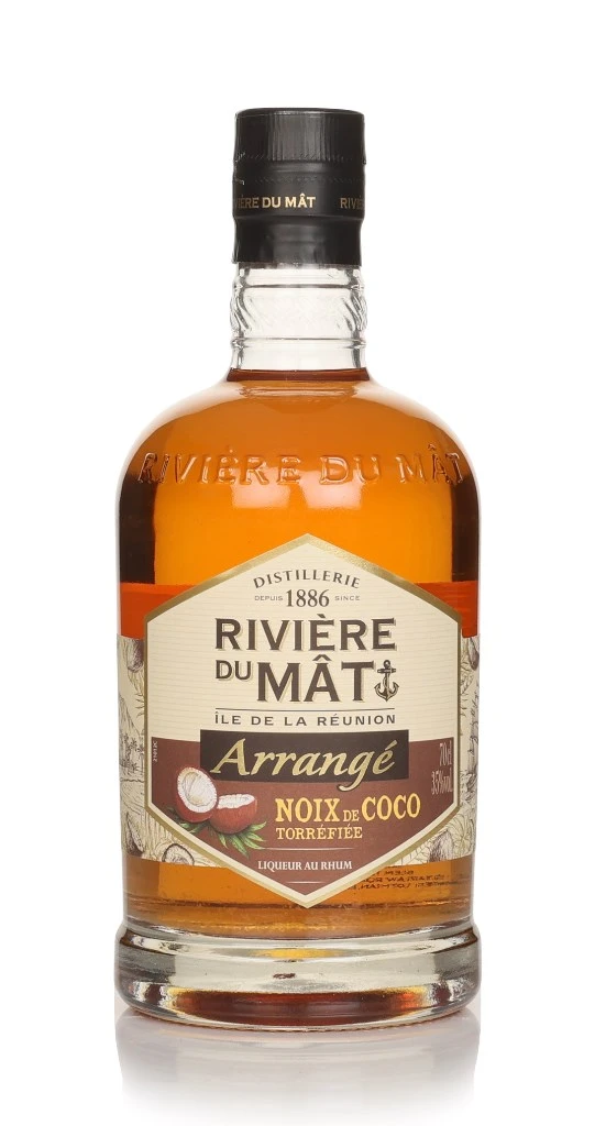 Rivière du Mât Rhum Arrangé Noix de Coco Torrefie (Roasted Coconut)