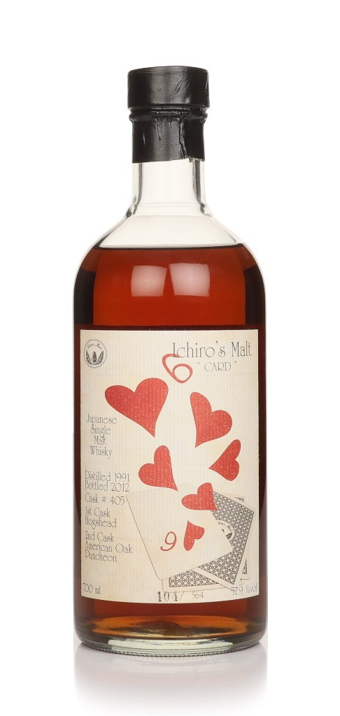 Hanyu Ichiro's Malt 1991 (bottled 2012) - Six Of Hearts 70cl