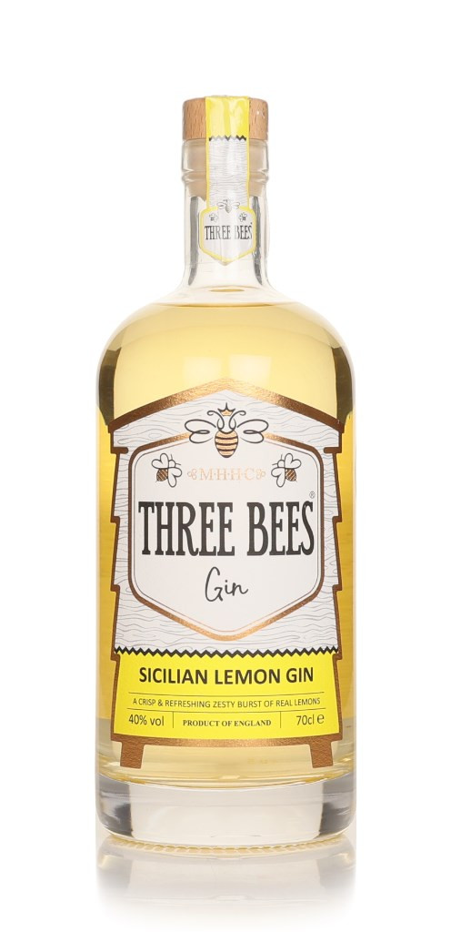 THREE BEES Sicilian Lemon Gin 70cl