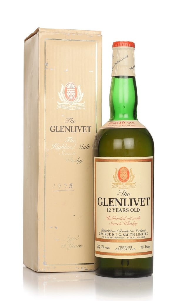 The Glenlivet 12 Year Old - 1970s 75cl