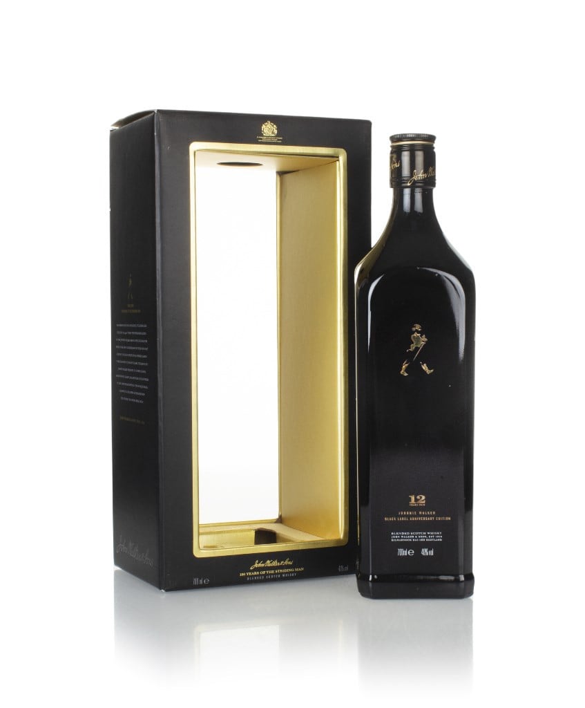 Johnnie Walker Black Label 12 Year Old Anniversary Edition - 100 Years of the Striding Man