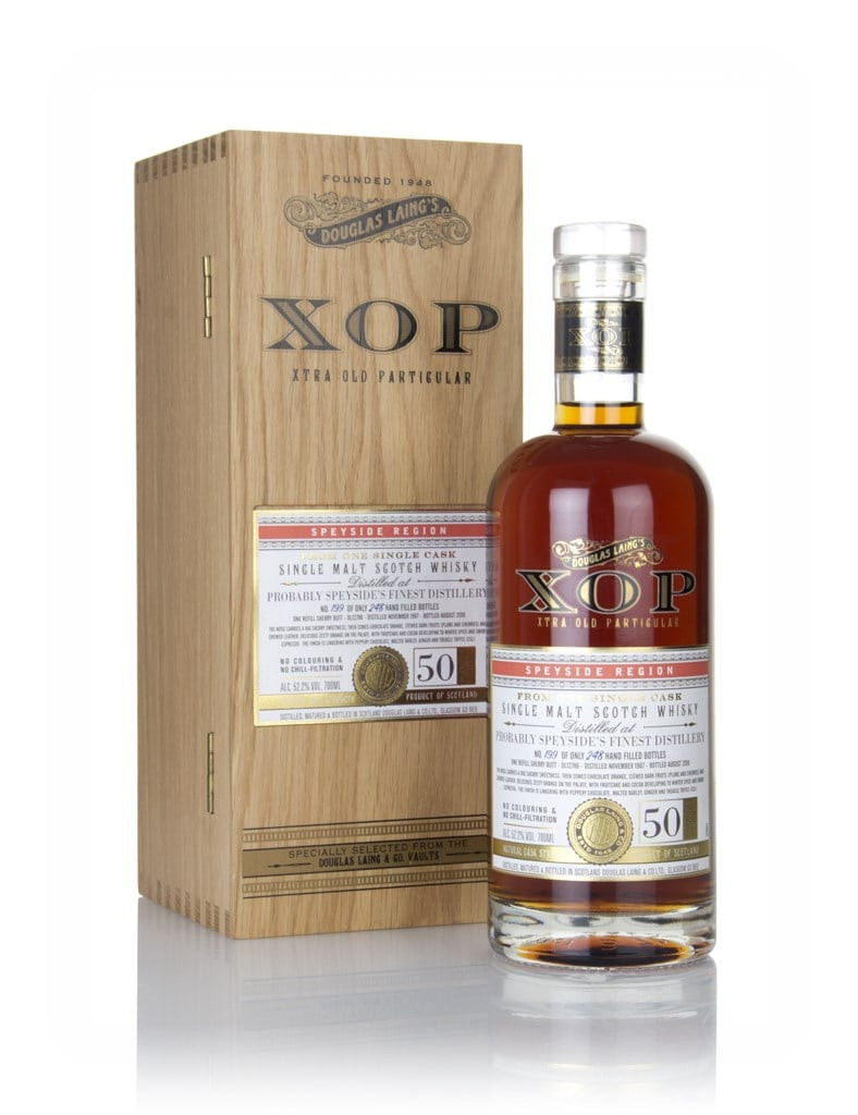 Probably Speyside's Finest Distillery 50 Year Old 1967 (cask 12786) - Xtra Old Particular (Douglas Laing) 70cl